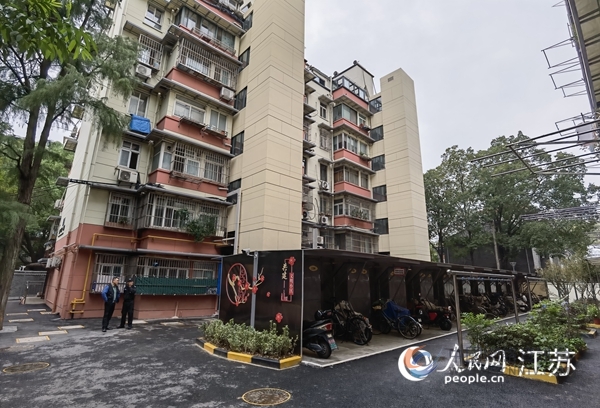 雍园41号小区实现了加装电梯全覆盖。人民网 马晓波摄