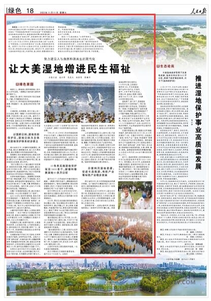 《人民日报》 2022年11月11日 第 18 版版面截图