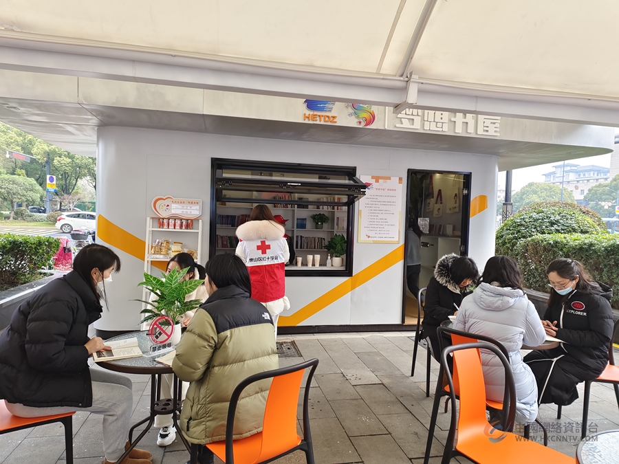 万达广场梦想书屋。惠经开供图