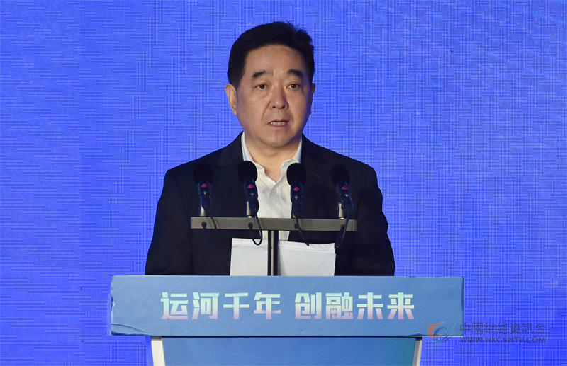 江苏省委常委、省委宣传部部长、省委网信委副主任张爱军。吴俊摄
