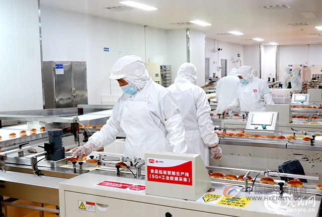盼盼食品集团位于晋江的智能生产线。人民网记者 兰志飞摄