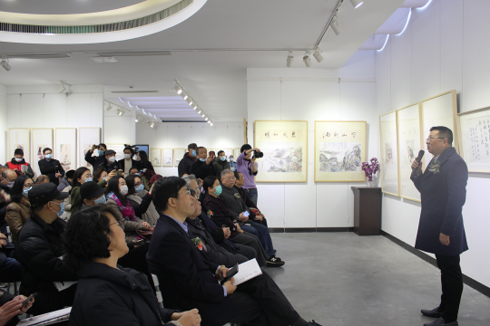 彰显独特艺术底蕴和人文情怀 尚才华书画首展在苏州举办