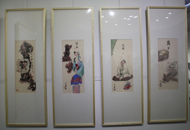 彰显独特艺术底蕴和人文情怀 尚才华书画首展在苏州举办