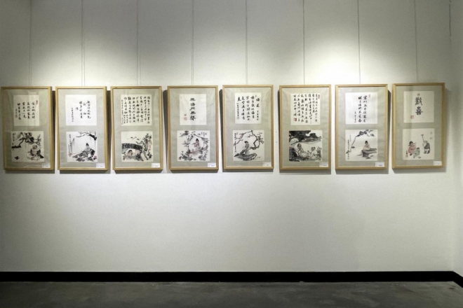 彰显独特艺术底蕴和人文情怀 尚才华书画首展在苏州举办