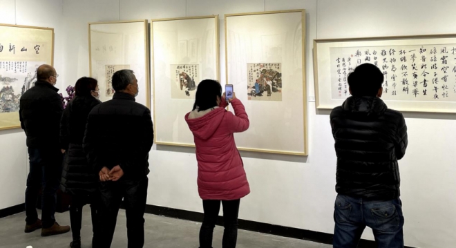 彰显独特艺术底蕴和人文情怀 尚才华书画首展在苏州举办