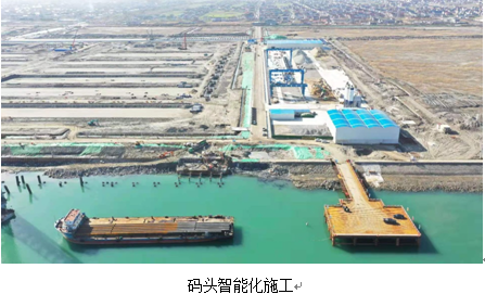水运行业国内领先、国内第一钢筋加工智能化流水线惊现吕四港码头