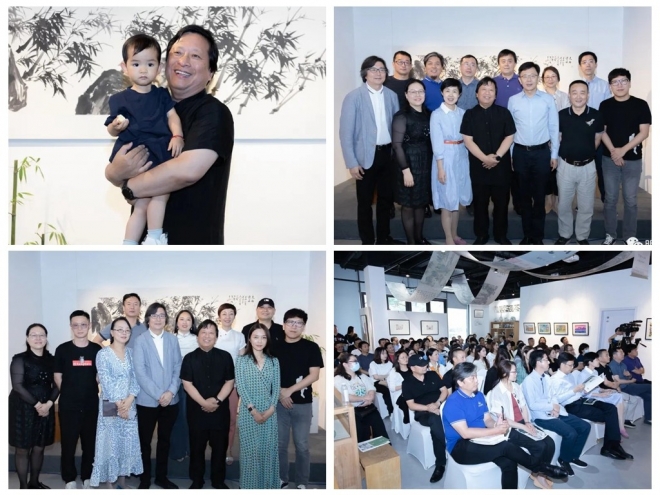 “一画一馆”传递江南才情，徐惠泉中国画作品展在苏州举行