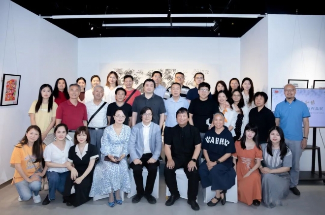 “一画一馆”传递江南才情，徐惠泉中国画作品展在苏州举行