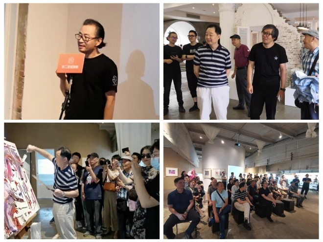 40余幅作品呈现意识流动，孙榕宁当代水彩艺术展在苏州举办