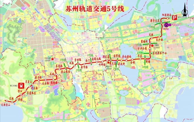 苏州轨交5号线开通运营，打造国内首条全场景文旅特色线路