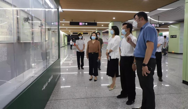 苏州市委统战部一行调研轨道交通统战工作
