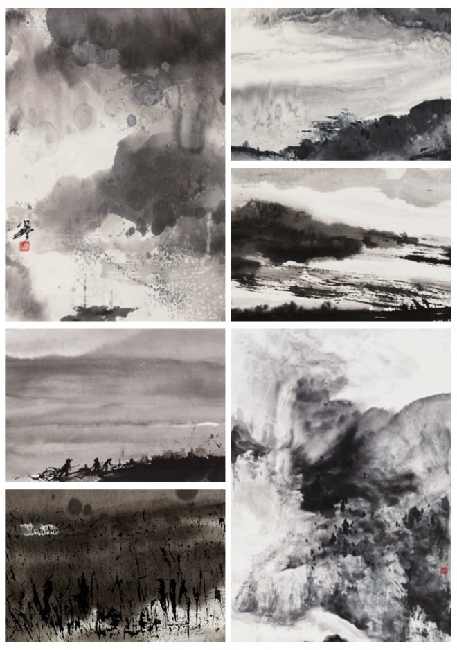 探究黑与白的相守相知，夏小斌水墨意趣画展在苏州举办