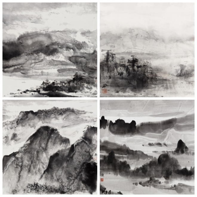 探究黑与白的相守相知，夏小斌水墨意趣画展在苏州举办