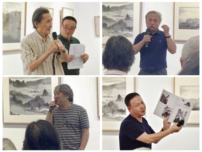 探究黑与白的相守相知，夏小斌水墨意趣画展在苏州举办