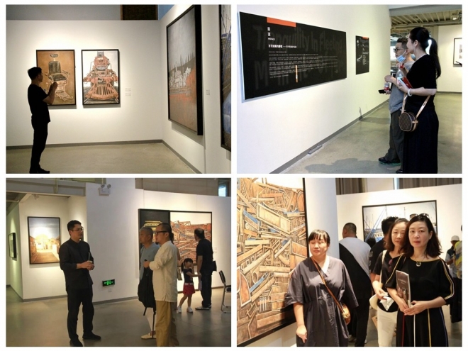 周华明个人油画展在苏州基业艺术馆举办