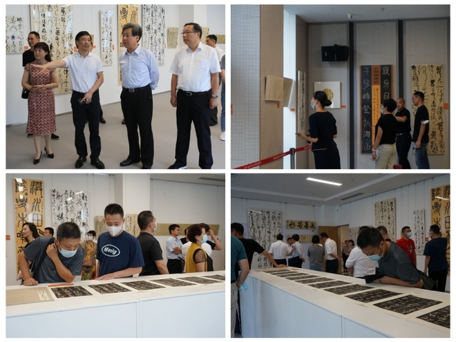 幸福唯亭，我心依傍！钱玉清书法艺术展在苏州园区举办