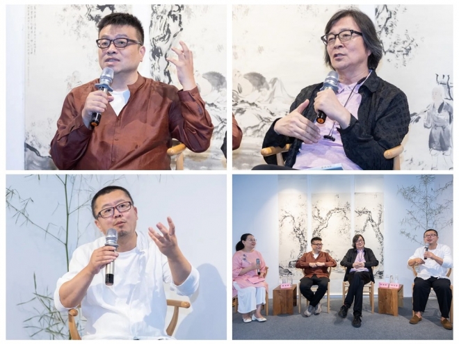 林海钟作品展亮相苏州金鸡湖畔