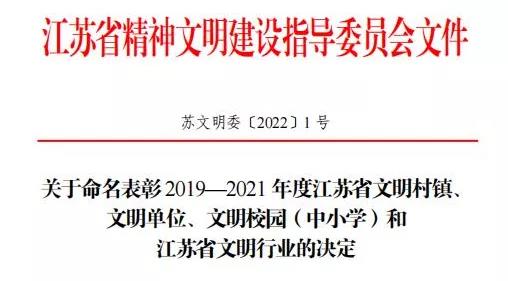 书写吴医灿烂篇章！苏州市中医医院蝉联“江苏省文明单位”称号