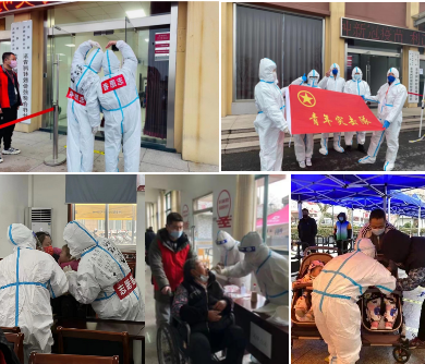严防死守，红豆“红马甲”在行动