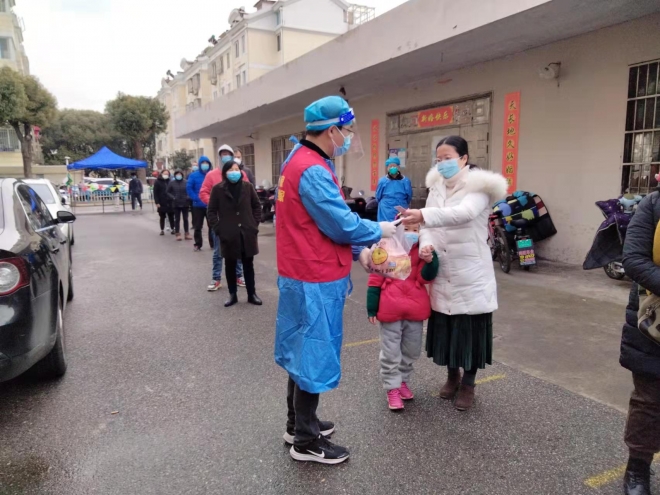 中建六局华东建设公司在苏项目持续助力苏州疫情防控