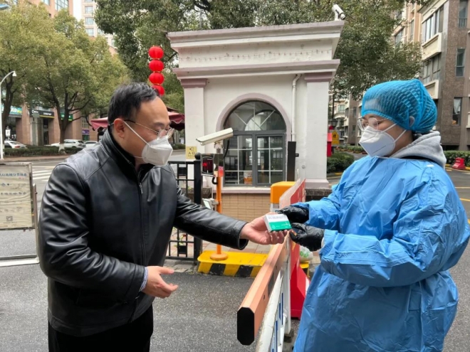 苏州九龙医院支援园区第五轮区域核酸检测