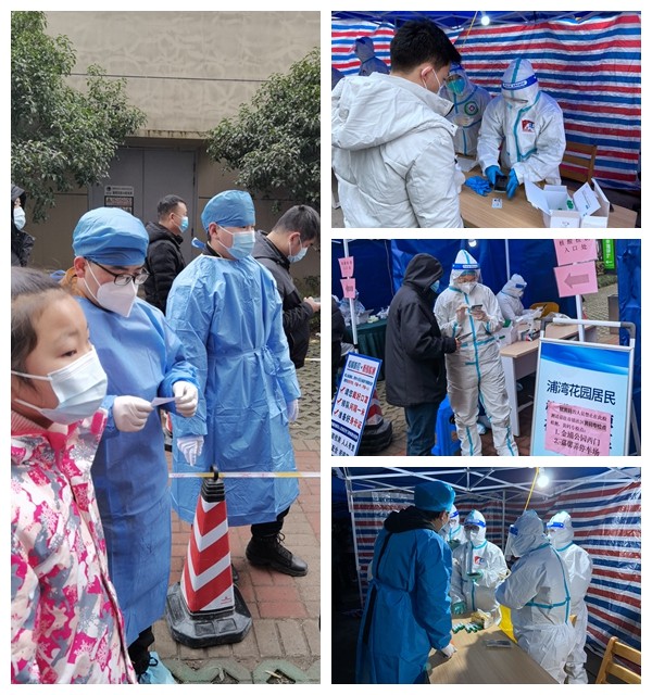 组织志愿者助力苏州疫情防控，中建桥梁华东公司在行动
