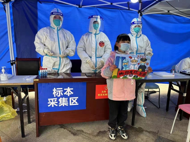 中建六局华东建设公司苏州新晋源食品科技项目助力战“疫”防线