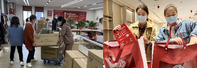 因为有爱，所以不累！红豆国际争当抗疫“后勤兵”