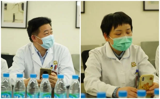 慰问援沪“劳动者”！苏州九龙医院领导视频连线抗疫一线队员