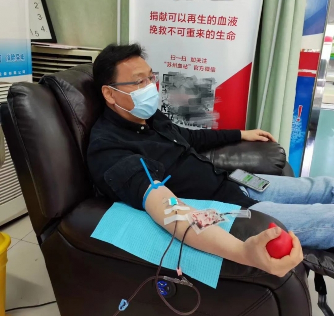 苏州九龙医院积极参与无偿献血，医务工作者自发挽袖帮助更多患者