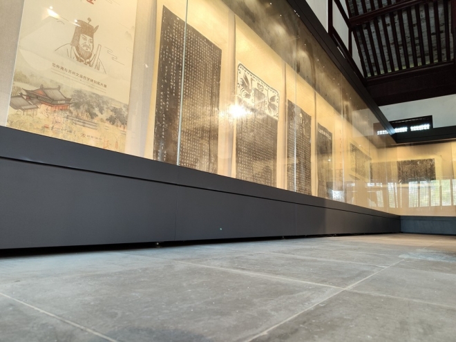苏州碑博举办“范仲淹与苏州文庙府学碑刻拓片展”