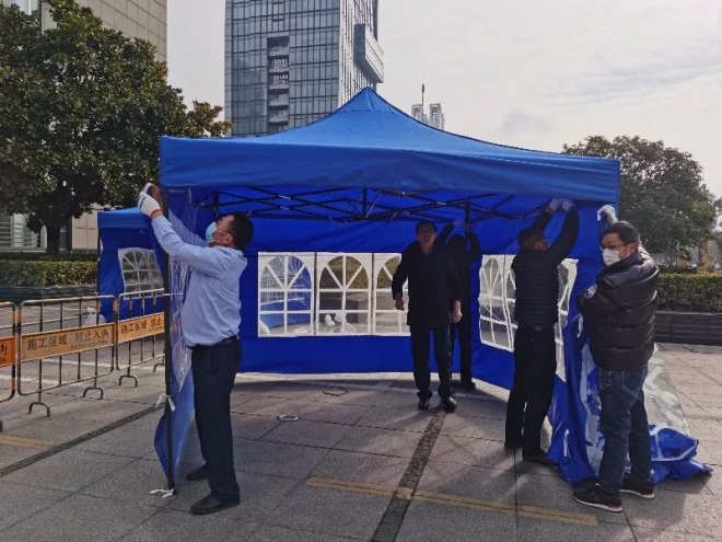 “疫”线有我 ，苏州市人防人在行动