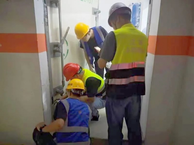 省人防质监站对苏州张家港市人防工程检测质量开展“双随机、一公开”检查