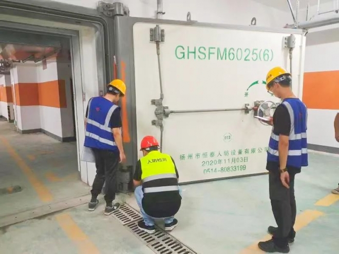 省人防质监站对苏州张家港市人防工程检测质量开展“双随机、一公开”检查