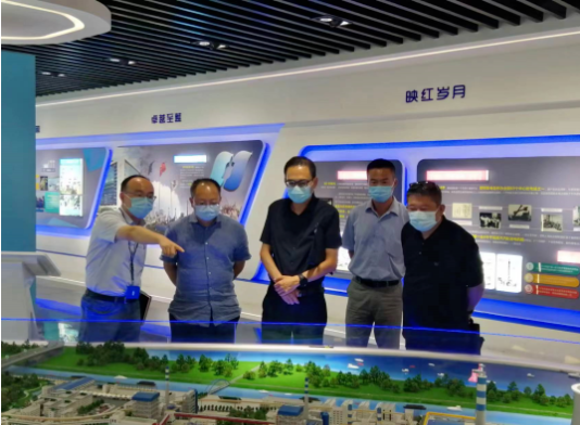 苏州市人防办领导赴望亭发电厂调研重要经济目标防护建设情况