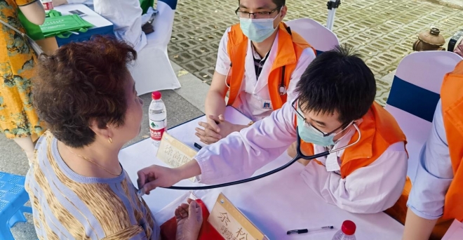 医心联动聚合力，志愿服务暖民心！苏州市中医医院开展义诊活动