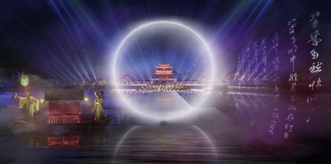 中秋团圆夜，苏州石湖上演“邀月盛典”