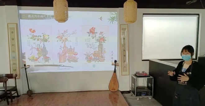 感受传统文化魅力，苏州寒香会社举办桃花坞木版年画培训活动