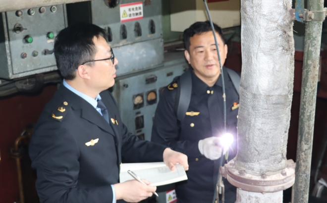 盐城“邀约式”安检保障防洪河道畅通