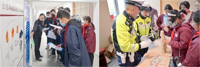 "体验+互动"沉浸式教学，苏州市姑苏区公安分局开展安全课堂进校园活动
