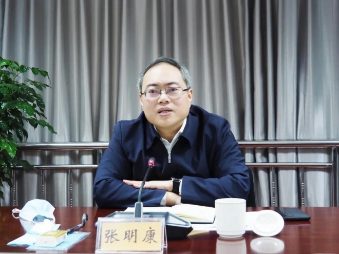 张明康任盐城市委副书记、市政府党组书记