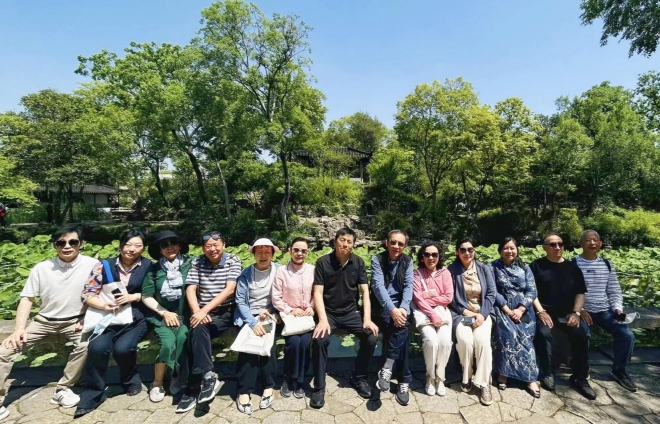  写意江南！清华美院陈金纯导师书画高研班走进苏州
