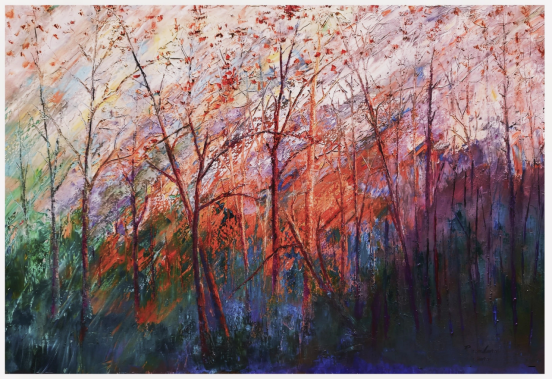 苏州著名画家潘平观作品亮相印象中国当代艺术家交流展