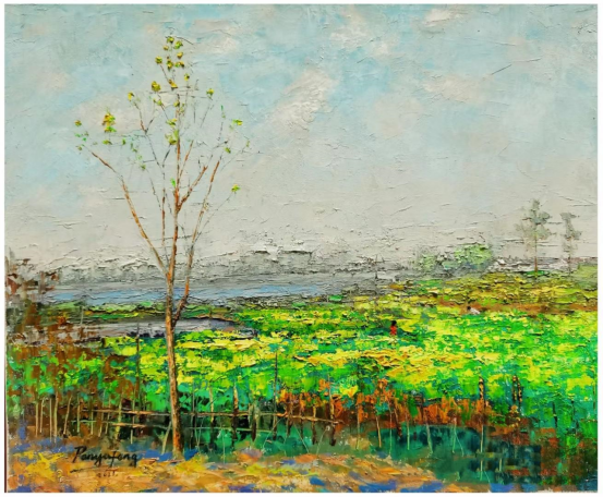 苏州著名画家潘平观作品亮相印象中国当代艺术家交流展