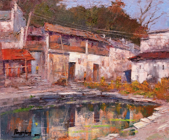 苏州著名画家潘平观作品亮相印象中国当代艺术家交流展