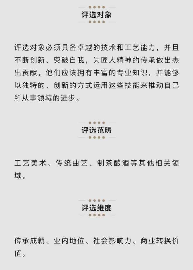 2023福布斯中国杰出匠人评选启动