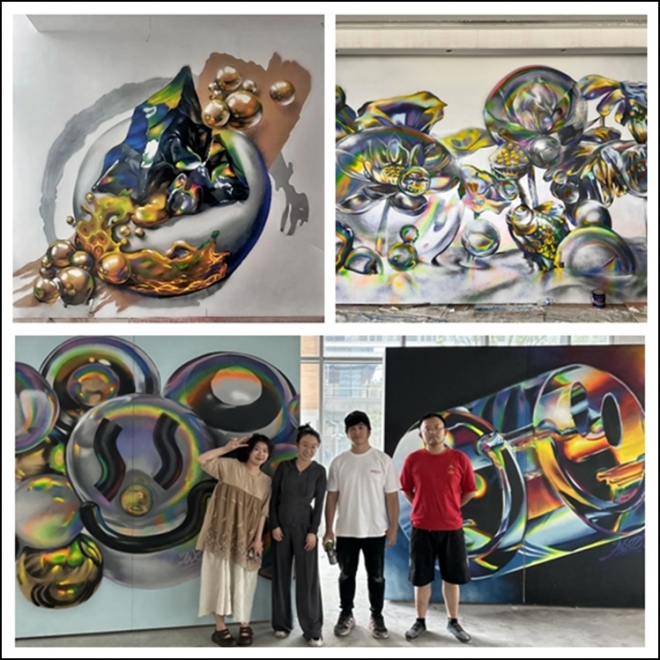 “科技感”爆棚的创意涂鸦展！这个夏天好玩又好看