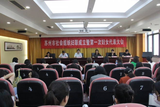 党建工作又添“她力量”!苏州市社会组织妇联正式成立