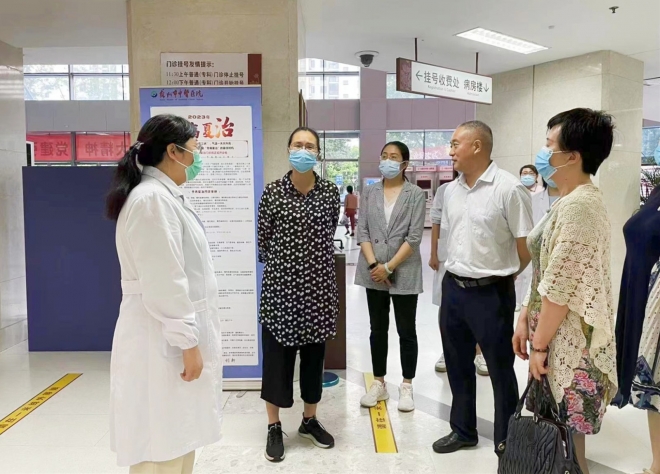 苏州市中医医院“敬老文明号”创建工作接受省级验收