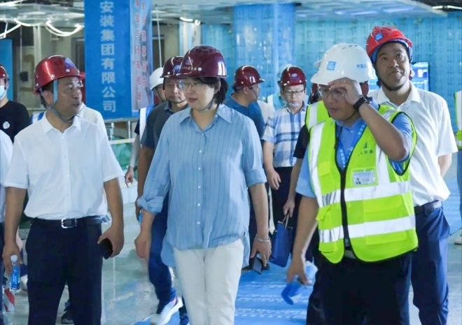 苏州轨道集团领导深入建设一线开展检查座谈，启动“安全生产打非治违百日专项行动”